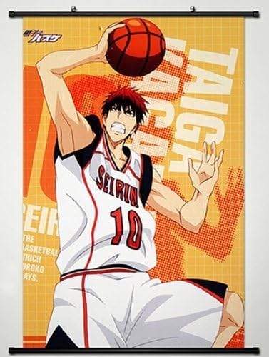 Home Decor Anime The Basketball Which Kuroko Plays Cosplay Wall Scroll Poster Kagami Taiga 23.6 X 35.4 Inches-099 by CoSmile
