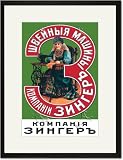 Black Framed/Matted Print 17x23, Singer Sewing Machine Co. #1 sewing-machine-daily-specials Black Framed/Matted Print 17x23, Singer Sewing Machine Co. #1