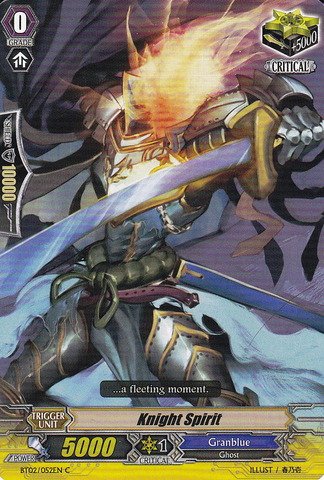 Cardfight!! Vanguard TCG - Knight Spirit (BT02/052EN) - Onslaught of Dragon Souls