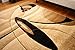 Feraghan Contemporary Modern Wavy Circles Wool Area Rug, 2' x 7', Brown/Beige