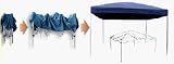 Confidence Confidence 10' x 20' Pop Up Gazebo WITH SIDES + Carry Bag Racing Green
