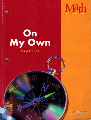 Math Advantage, On My Own practice Workbook, Grade 6