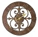 Outdoor Thermometers by Hen Feathers Bronze Classic Rosette