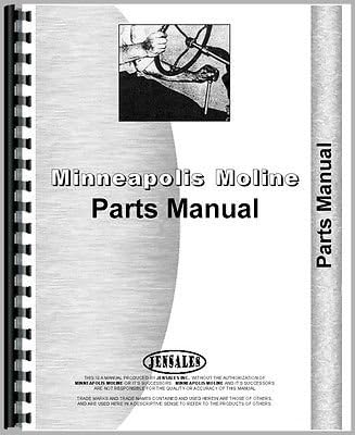New Minneapolis Moline U Tractor Parts Manual (w/ KEF Engine)