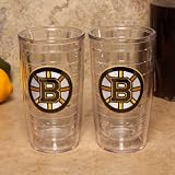 Boston Bruins Set of TWO 16 oz. Tervis Tumblers