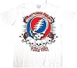 Grateful Dead Skulls Tour 1981 White T-Shirt Tee