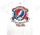 Grateful Dead Skulls Tour 1981 White T-Shirt Tee