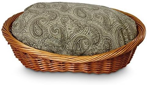 Snoozer Luxury Wicker Pet Basket & Pillow Bed by O Donnell Industries