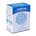 BTOOP Clip on Fan Battery Fan Portable Clip to Baby Stroller and Table with a 18650 Battery, Rechargeable, Quietness (White,5