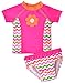 Fiream Summer Little Girls Cute Colorful Rainbow 2 Piece Swimsuit