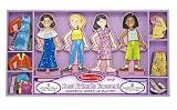 Melissa &amp; Doug Best Friends Forever Magnetic DressUp