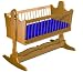 Trestle Cradle Woodworking Plan