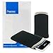 eForCity Insten Soft Pouch Compatible with Apple iPhone 4S - Retail Packaging - Black