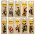fishing lures hooks 10 packets / 20 LURES / FISH / SPINNERS / SPOONS