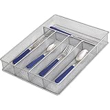 In-Drawer Cutlery and Kitchen Utensil Organizer