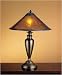 Meyda Tiffany 22700 Tiffany Glass Dirk Van Erp Stained Glass / Tiffany Table Lamp from the Dirk Van Erp Collection