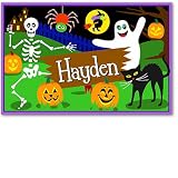 Olive Kids Personalized Halloween Ghostly Placemat