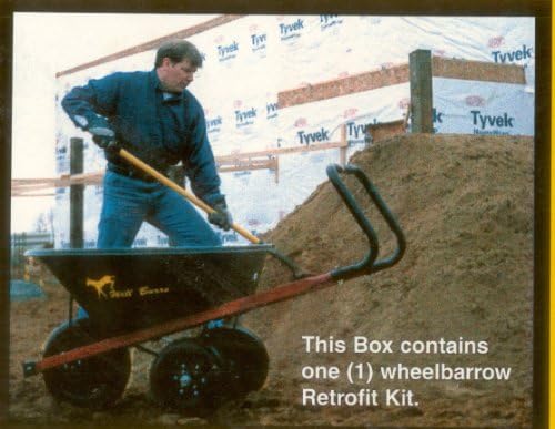 Wil Burro Wheel Barrow Conversion Kit, Recommended by Doyle's Thornless Blackberry, Inc.