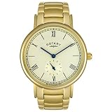 Rotary Men's GB02389/32 Gold Tone Stainless Steel Watch