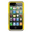 Otterbox Commuter Series Hybrid Case for iPhone 4 & 4S  - Retail Packaging - Gunmetal Grey/Sun Yellow