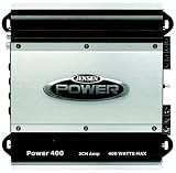 Jensen Power400 400-Watt 2-Channel Amplifier (Grey)