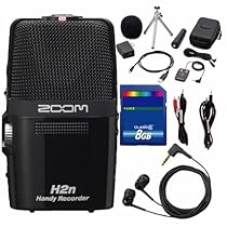 Best PRICE! Zoom H2n Handy Handheld Digital Multitrack Recorder Bundle