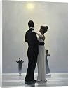 Dance Me To The End Of Love canvas art print by Jack Vettriano