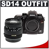 Sigma SD14 14.7MP Digital SLR Camera + Sigma DC 18-50mm f/3.5-5.6 Zoom Lens