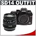 Sigma SD14 14.7MP Digital SLR Camera + Sigma DC 18-50mm f/3.5-5.6 Zoom Lens