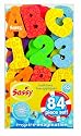 Sassy Bathtime Fun Appliques - 84 Piece Set