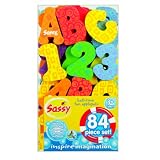 Sassy Bathtime Fun Appliques - 84 Piece Set by Sassy