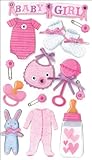 Jolee's Boutique Dimensional Stickers, Baby Girl