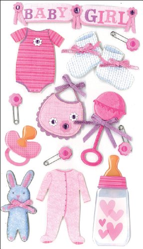 Free Baby Scrapbook Paper and Embellishments