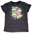 TMNT Teenage Mutant Ninja Turtles Striped Juniors' T-shirt