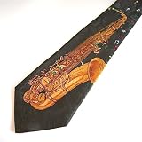 サックスネクタイ 緑 Solo Ties Sax Green