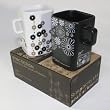 SYNC - [Flower] Design Mug Pair (3.8 inch height)