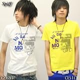 【8553-219】Spiff プリントがイカスぜ カラフル プリント Tシャツ