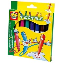 SES creative 00269 - Super Textilstifte 8 Farben