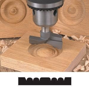 ROSETTE CUTTER-2-1 8DIA.W HEX SHANK by PriceCutter