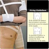 Rolyan Custom Hemi Arm Sling Right Straps, Size: Large, Acromion size: 28