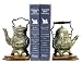 SI 91-3680 Pair Sterling Teapot Bookends Image