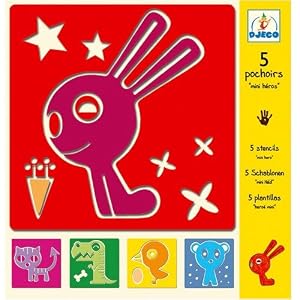 Little Comics Stencil Set by Djeco