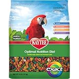 Kaytee Exact Rainbow Premium Daily Nutrition for Parrots and Conures, 4-Pound Bag