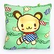 [Green Candy Bear] Chair Seat Cushion / Chair Pad (15.8 by 15.8 inches)