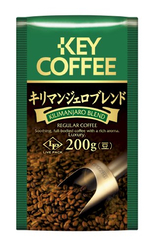 キーコーヒー LPキリマンジェロブレンド 200g(豆)