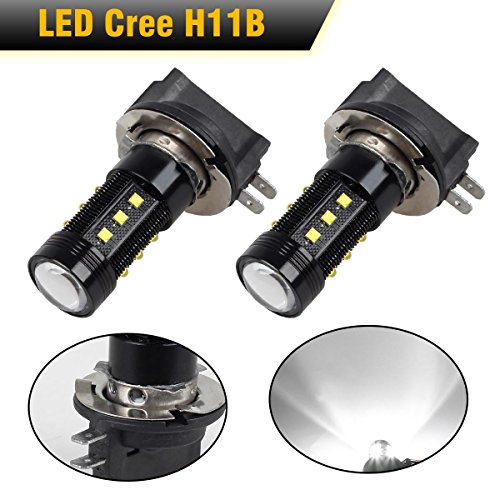 Partsam LED Cree XBD 75w 1500LM Super Bright White Low Beam Headlight H11B for Hyundai Kia Ford Sorento(2pcs/set)