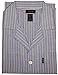 Izod - Mens Long Sleeve Striped Woven Pajamas