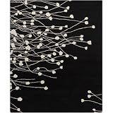 Hanu Dot and Stripes Contemporary Rug Size: 8' x 10'