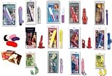 Dildo Vibrator Erotic Essentials Adult Sex Toy Kit - 6 Pack