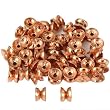 15g Hourglass Beads Copper Plated Parts 4.5mm Approx 45